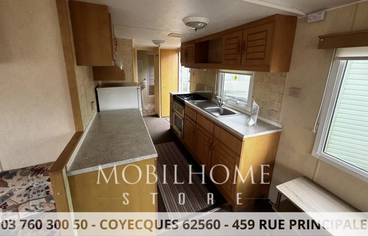Deuxième photo de la cuisine du mobil-home ATLAS OASIS