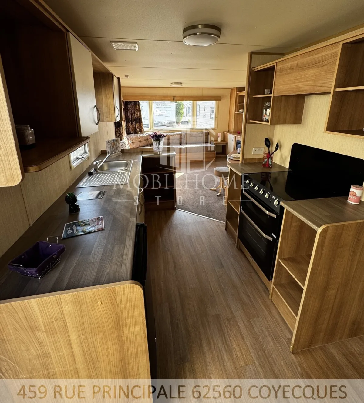 Photo de la cuisine du mobil-home ABI HORIZON