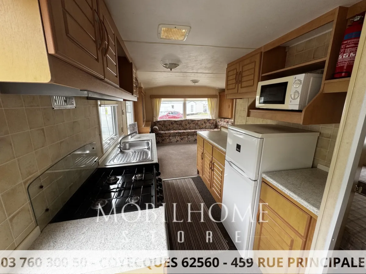 Photo de la cuisine du mobil-home ATLAS OASIS