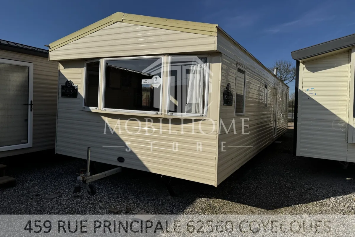 Photo de la devanture du mobil-home ABI HORIZON