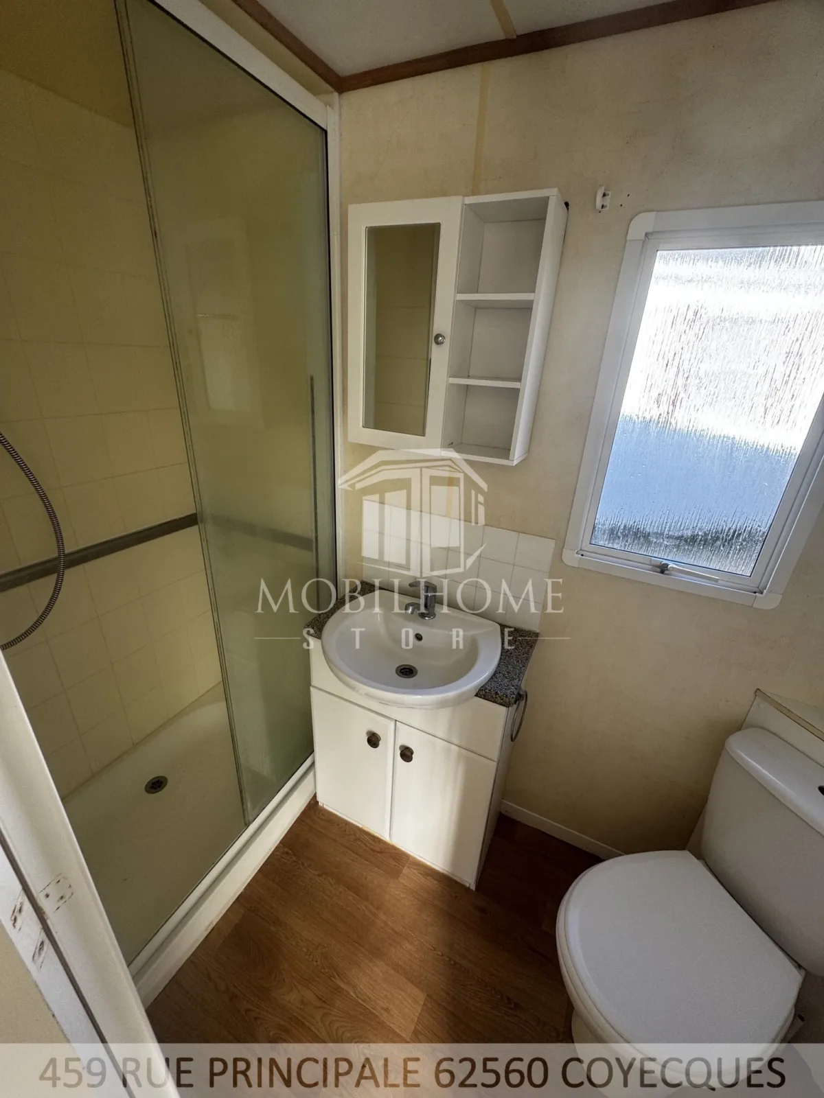 Photo de la salle de bain du mobil-home ABI BRISBANE