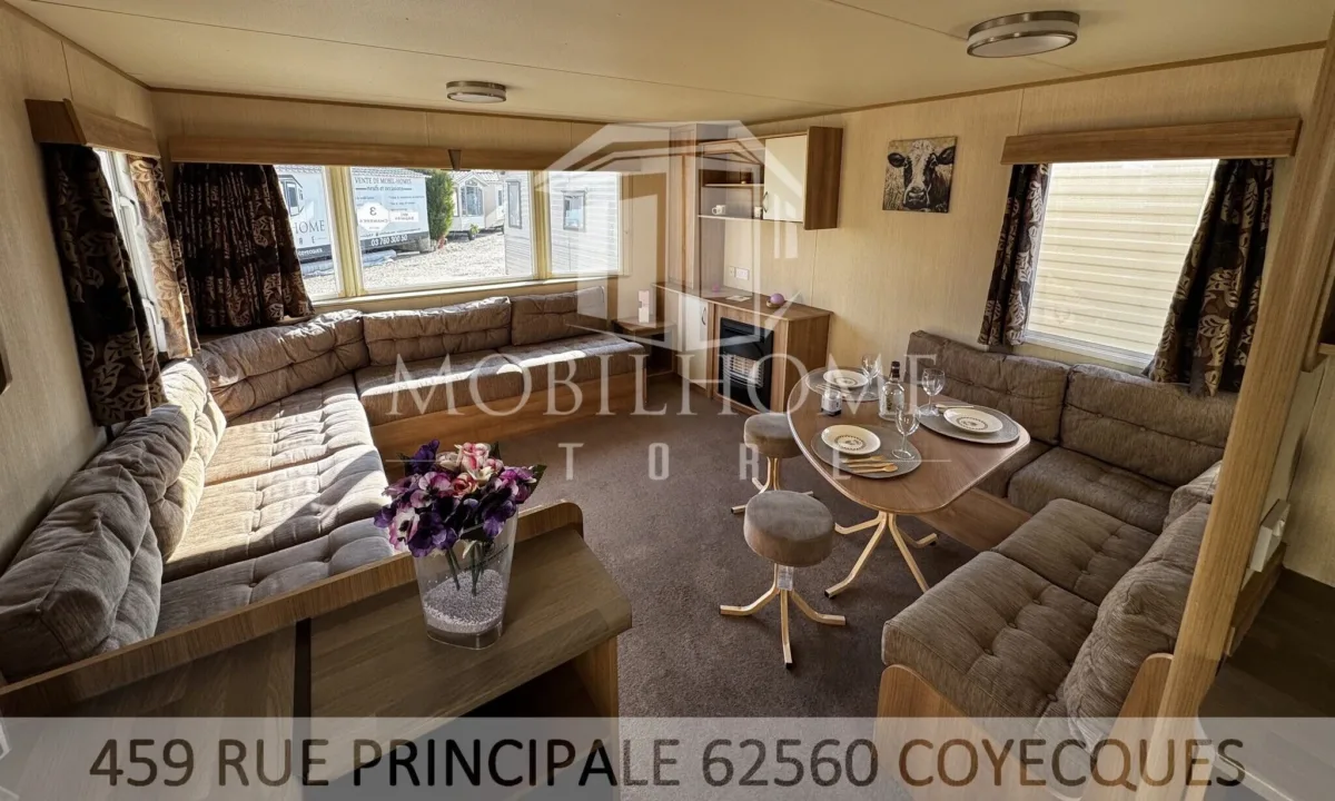 Photo du séjour du mobil-home ABI HORIZON