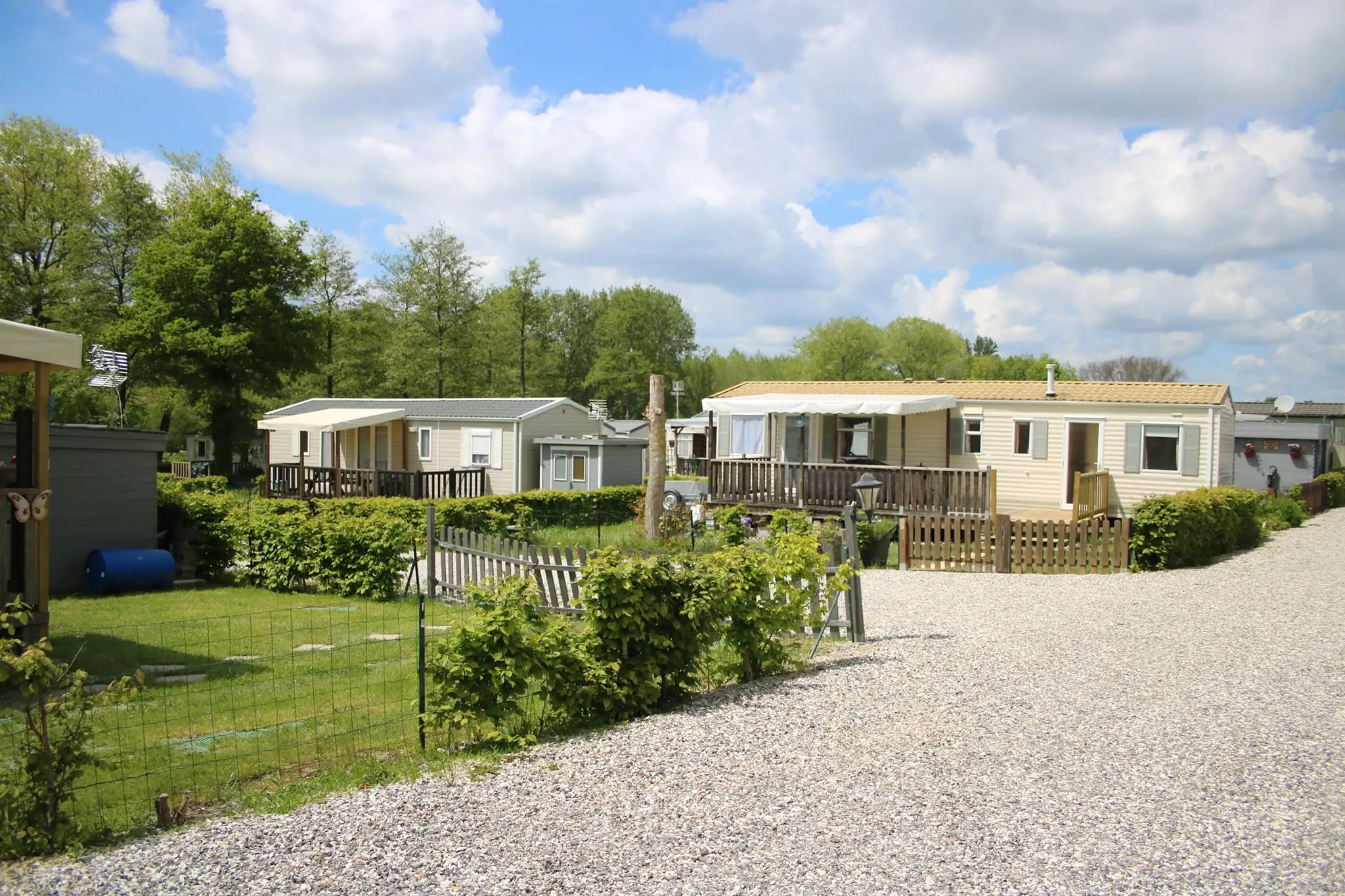 Photo d'un mobil-home du camping de La Sensation