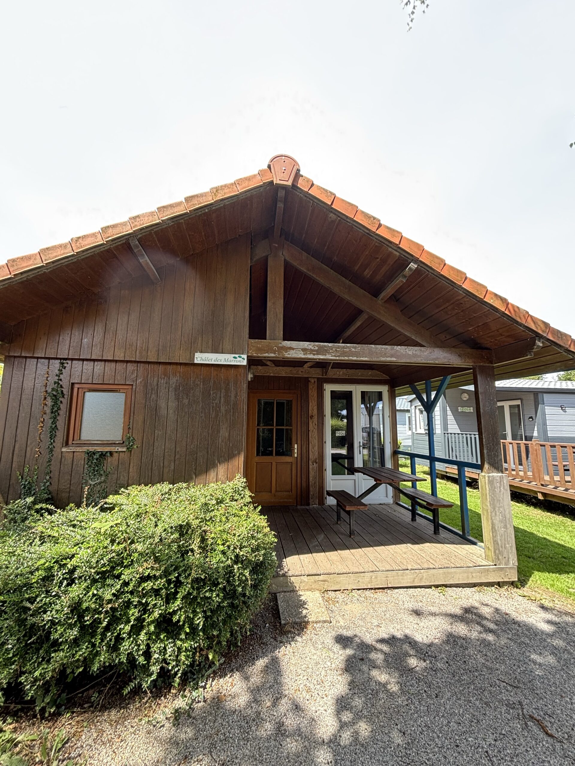 Devanture du chalet des marrons