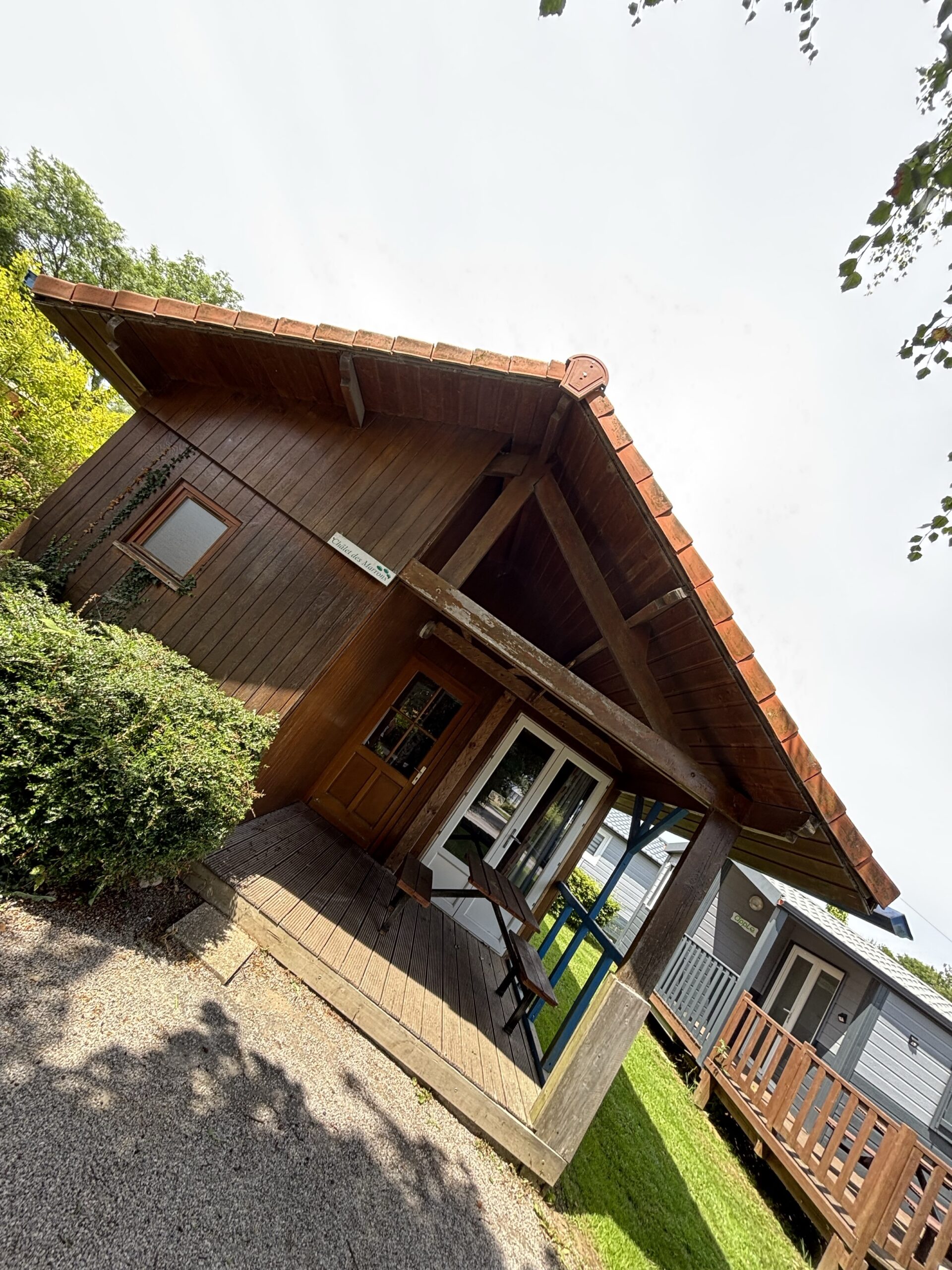 Devanture du chalet des marrons